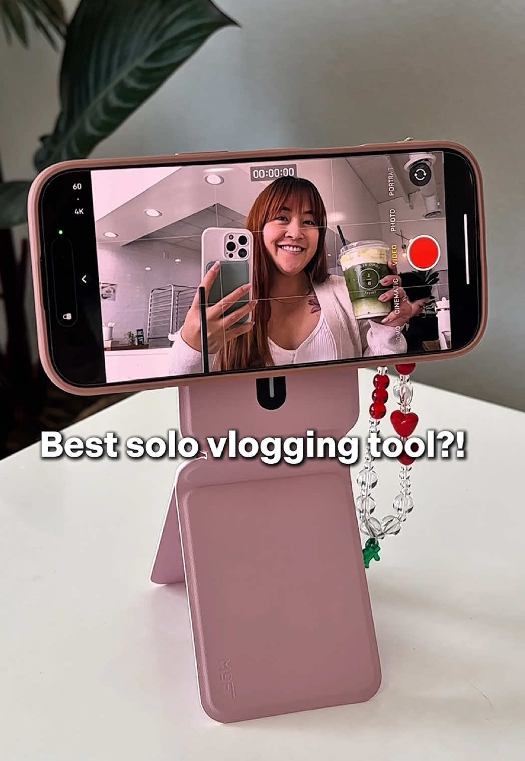 The @MOFT.Global tripod is the perfect on the go tool that conveniently fits in your purse or pocket! I love bringing this with me when I’m going on a solo date. If your a content girlie, this is a game changer! 😍💗 #moft #moftinvisibletripod #tripodstand #iphoneaccessories #contentcreatortips #creatoressentials #contentcreatortool #contentcreation #contentcreators #magsafe #magsafetripod 