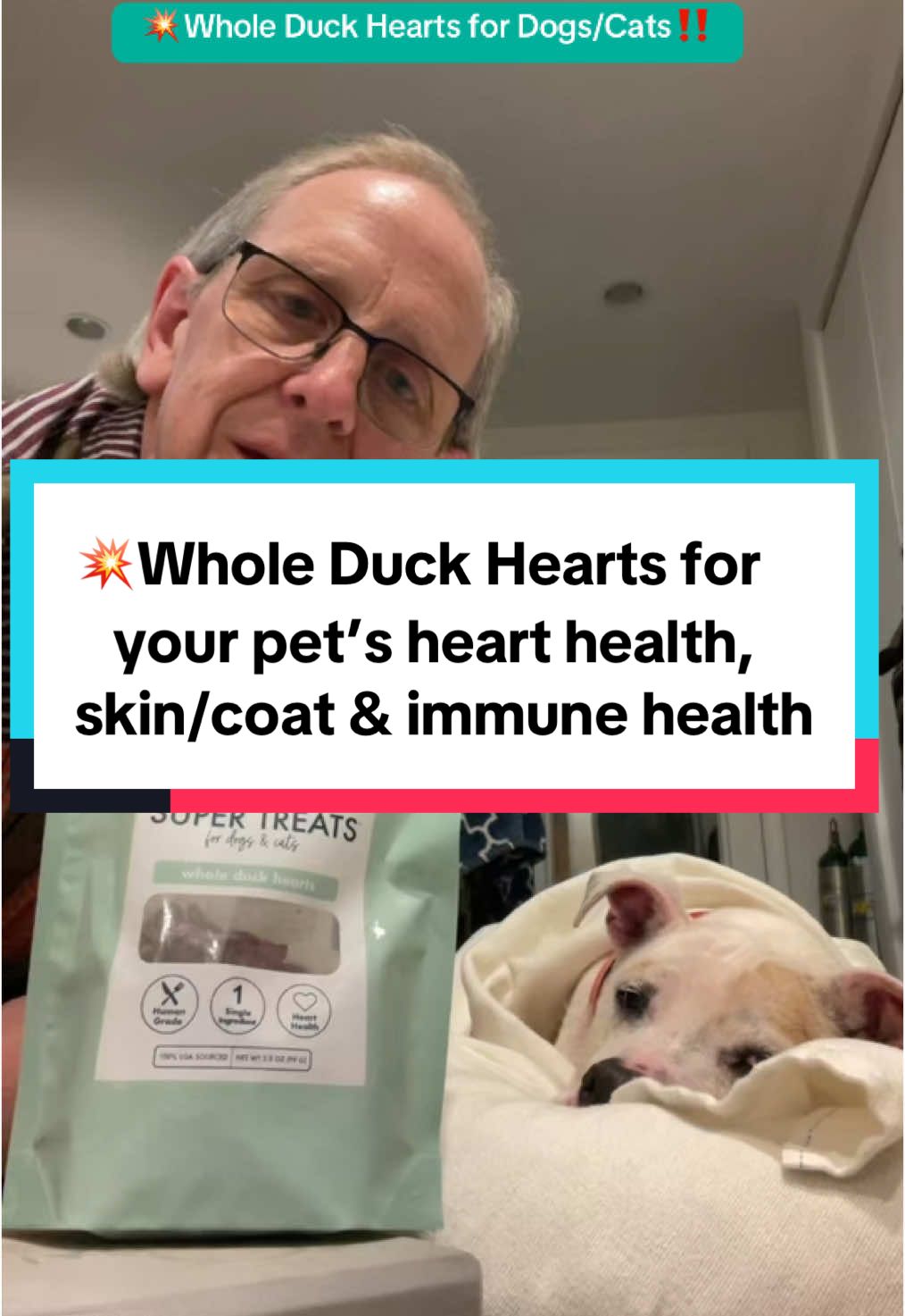 💥Whole Duck Hearts are an excellent way to naturally support your pet’s heart, skin, and coat, and immune health‼️ . . #treatsfordogs #healthytreats #healthytreatsfordogs #healthydogtreats #healthydogtreat #singleingredientdogtreats #duckhearts #duck #ducks #dogskincare #dogimmunehealth #doghearthealth #nutrientdense #humangradedogtreats #madeintheusa #trainingtreatsfordogs #mealtoppersfordogs #doghealth #doghealthtips #dogtips #dogwellness #dogessentials #dogmom #dogdad #petparent #dogowner  @King Lou 