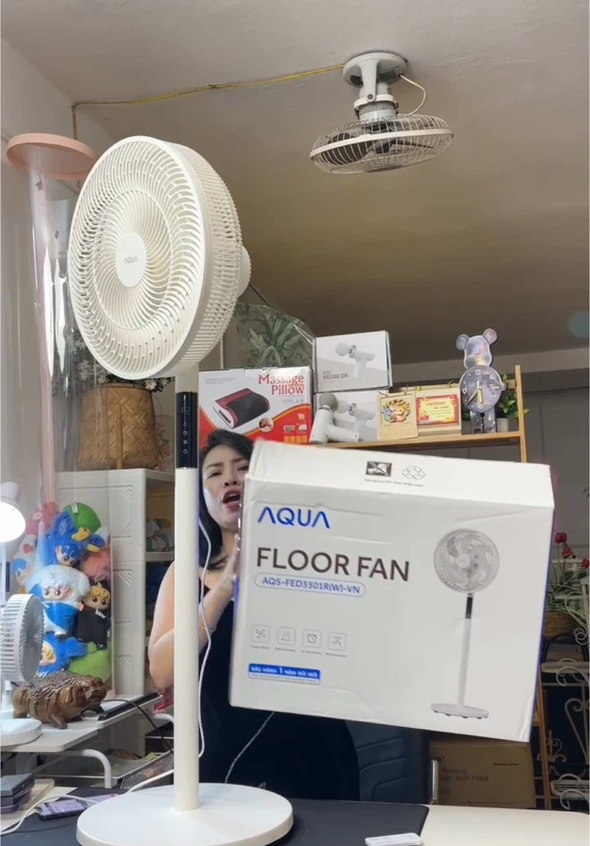 Quạt chính hãng AQUA #quatdien #quataqua #quat #hahienhoa1 #xuhuong #tienichgiadinh #thinhhanh 