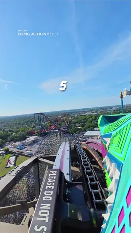 Twist, Turn, and Thrill! 🎢✨ Experience all the twists and turns without the blur! Osmo Action 5 Pro with RockSteady 3.0 keeps your ride smooth and exciting. Ready for the thrill? 📸 Created by: @amusementinsider #OsmoAction5Pro #djiosmo #rollercoaster