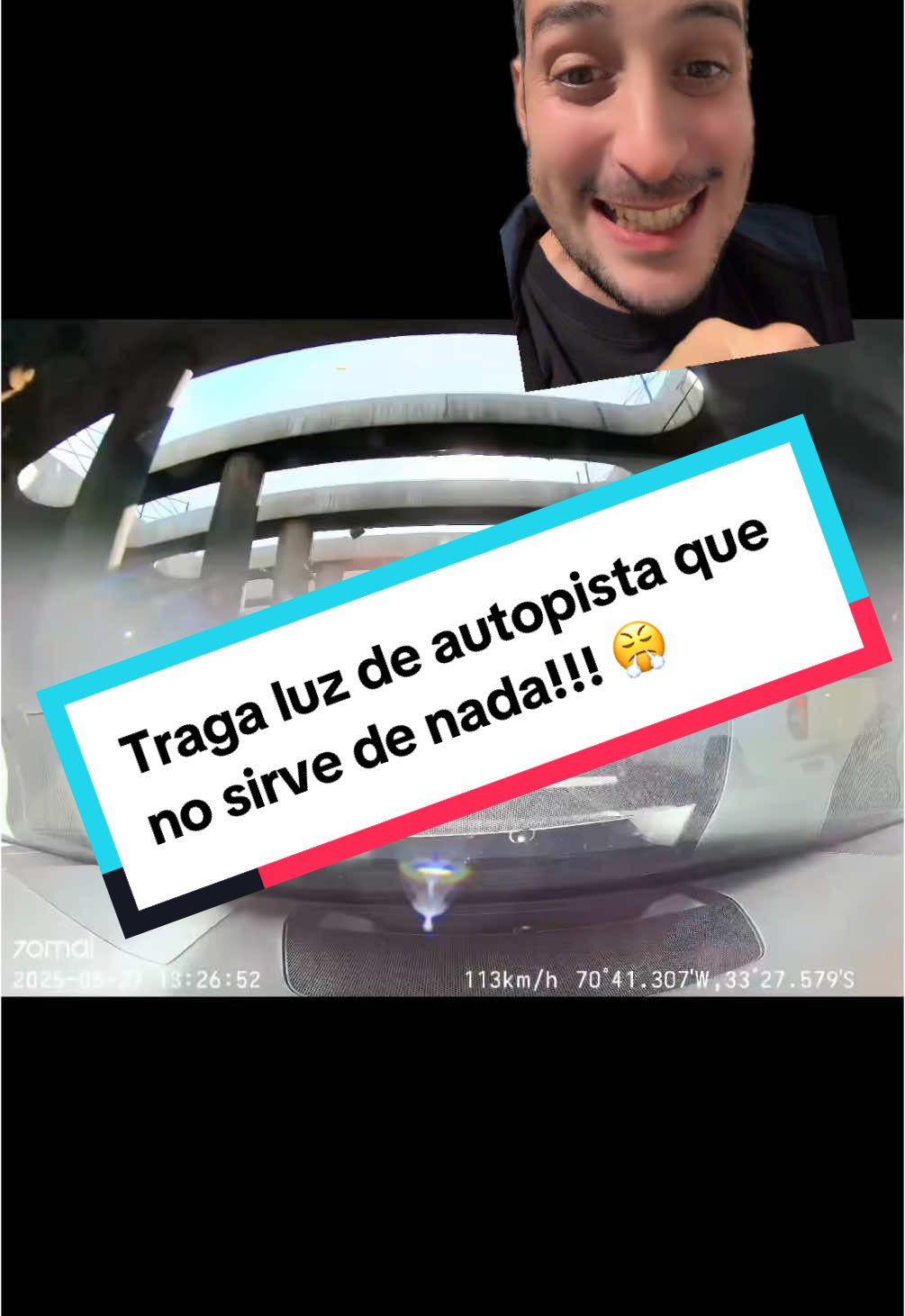 TAPEN esos traga luz de General Velásquez!!! Es un peligro público 😤 #autopase #autopistacentral #chile @mop_chile 