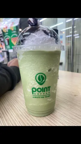 Termatcha matcha sih ini nama nyaa Emank juara matcha frappe dr point🤤 . . . . . . . . . . . . . . . . . . . . . #matcha #matchafrappe #point #pointcoffee #kulinerenak #rekomendasifood #tiktokfood #jajan #drink @Point Coffee 