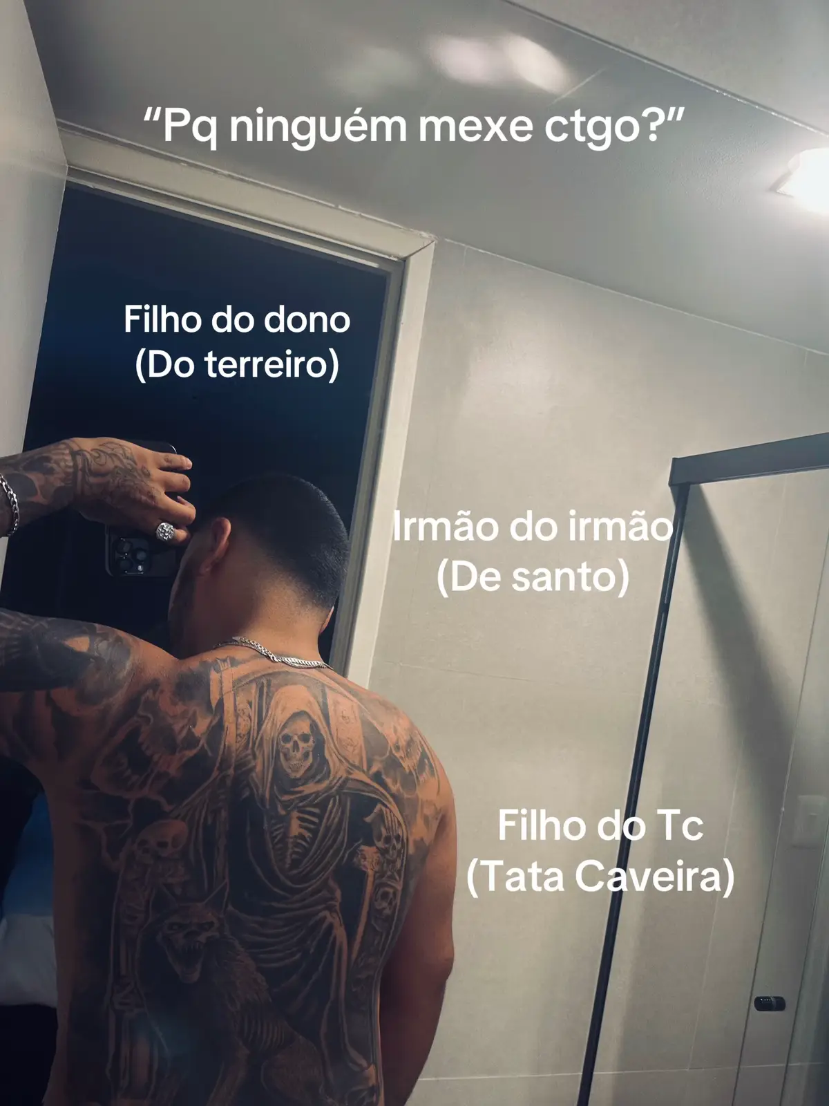 #fyp #foryoupage #f #umbanda #candomblé #espirito #tatacaveira 