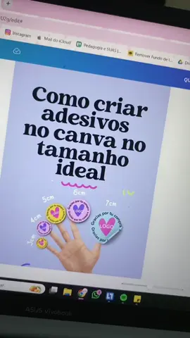 🎯 Quer fazer adesivos no tamanho certinho pelo Canva? Te mostrei o passo a passo sem enrolação! 👇✨ 💬 Comenta “ADESIVO” se quiser mais dicas assim! 🚀 Salva e compartilha com aquela amiga da papelaria! #PapelariaPersonalizada #AdesivoNoCanva #CanvaTutorial #EmpreendedorasCriativas #DicaDePapelaria #ArtesanatoDigital #AdesivoPersonalizado #CanvaBrasil #ArquivoDigital #TopoDeBolo #PapelariaCriativa