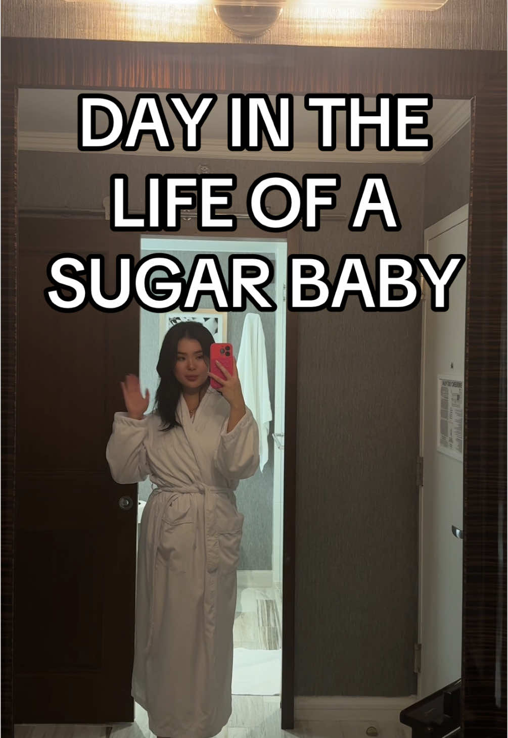 my first red flag should have been not booking me in the four seasons 🙄 #satire #dayinmylife 