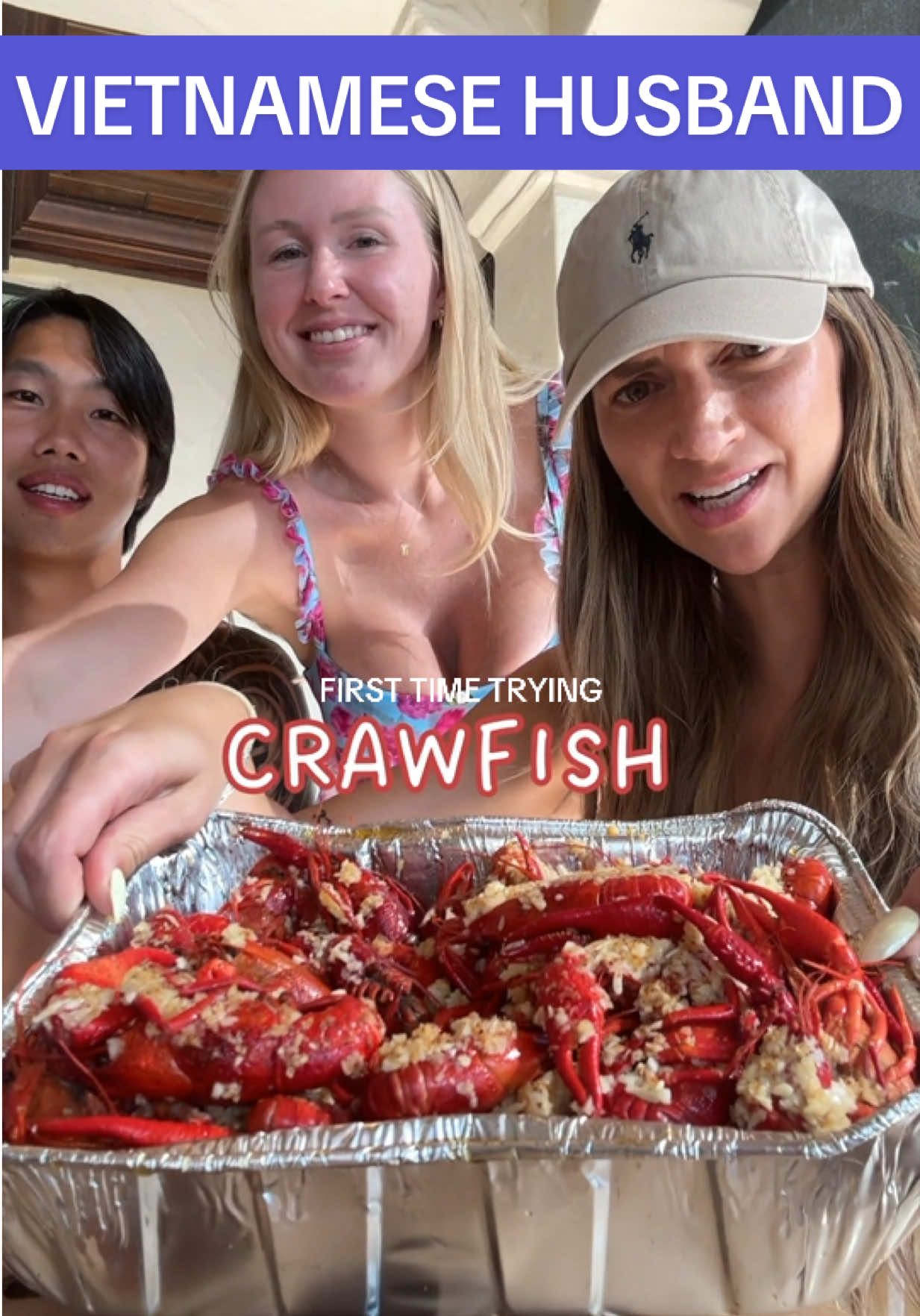 once you get past the disassembling part… pretty good! #crawfish #vietnamesehusband @kerenswan @Khoa 