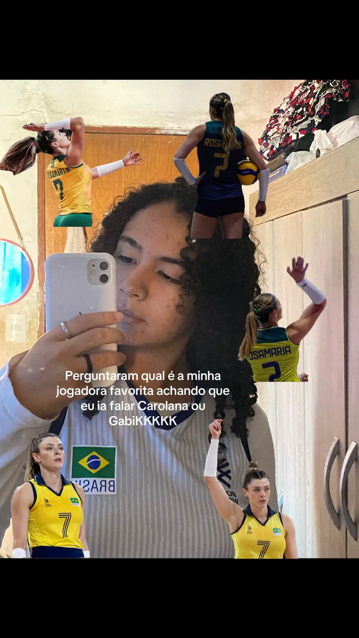 #ROSAMARIA | Não é hate na Carol ou na Gabi, pelo amor de deus! Eu não to falando que a Rosa é melhor que elas, só to querendo dizer que ela é minha jogadora favorita !!! #foryoupage  #viral  #foruyou  @Rosamaria Montibeller 