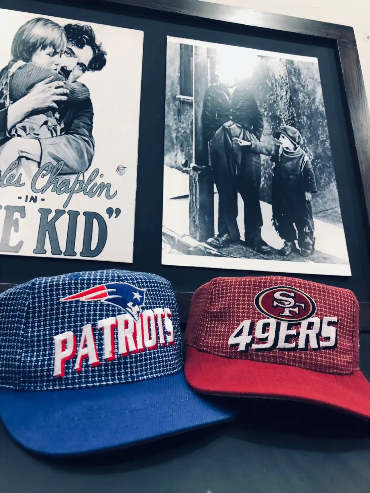 La SF del so’@jaider #vintage #leñadoras #patriots  #sanfrancisco #gorrasviejaguardia 