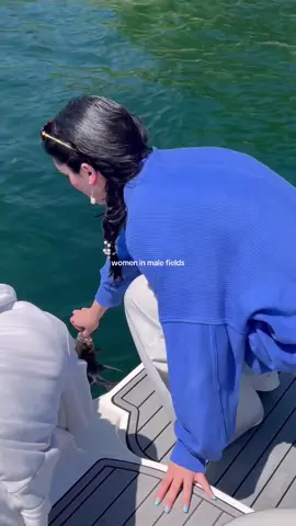 just happy to be here tbh #girlhood #fishing #Summer #boat 