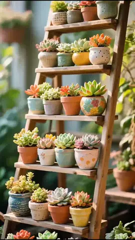 Ý tưởng trang trí sen đá 🪴 #senda #senđá #vuonsenda #succulents #suculentas 