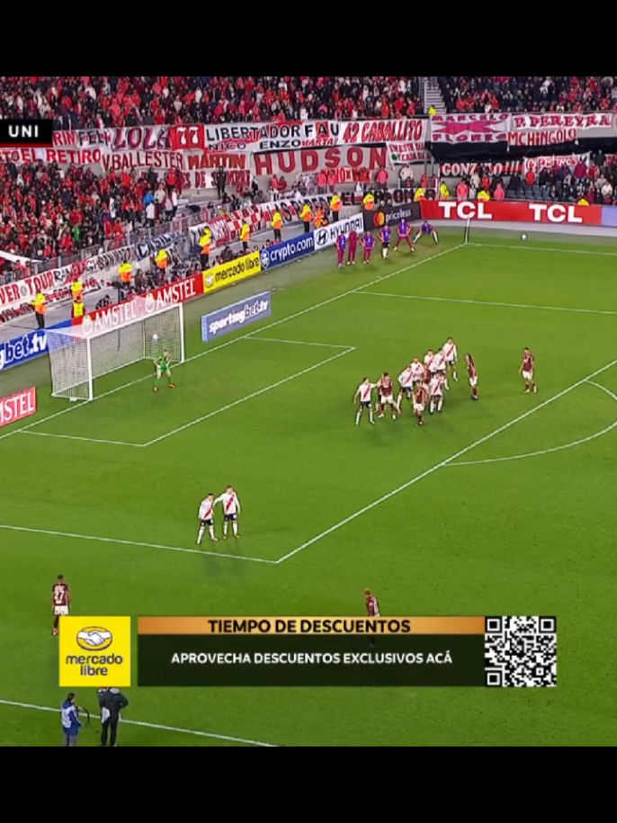 vamos universitario 🤍❤️#jairoconcha #gol #universitariodedeportes #riverplate #tirolibre #libertadores  #paraidentificarse #futbol⚽️ #espn #fyp #paratii #virał 