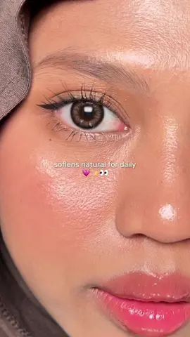 rekomendasi soflens natural untuk daily  #soflens #soflensviral #soflensrekomendasi #soflensnatural #eyes #eyelook #fypシ゚ #foryou 