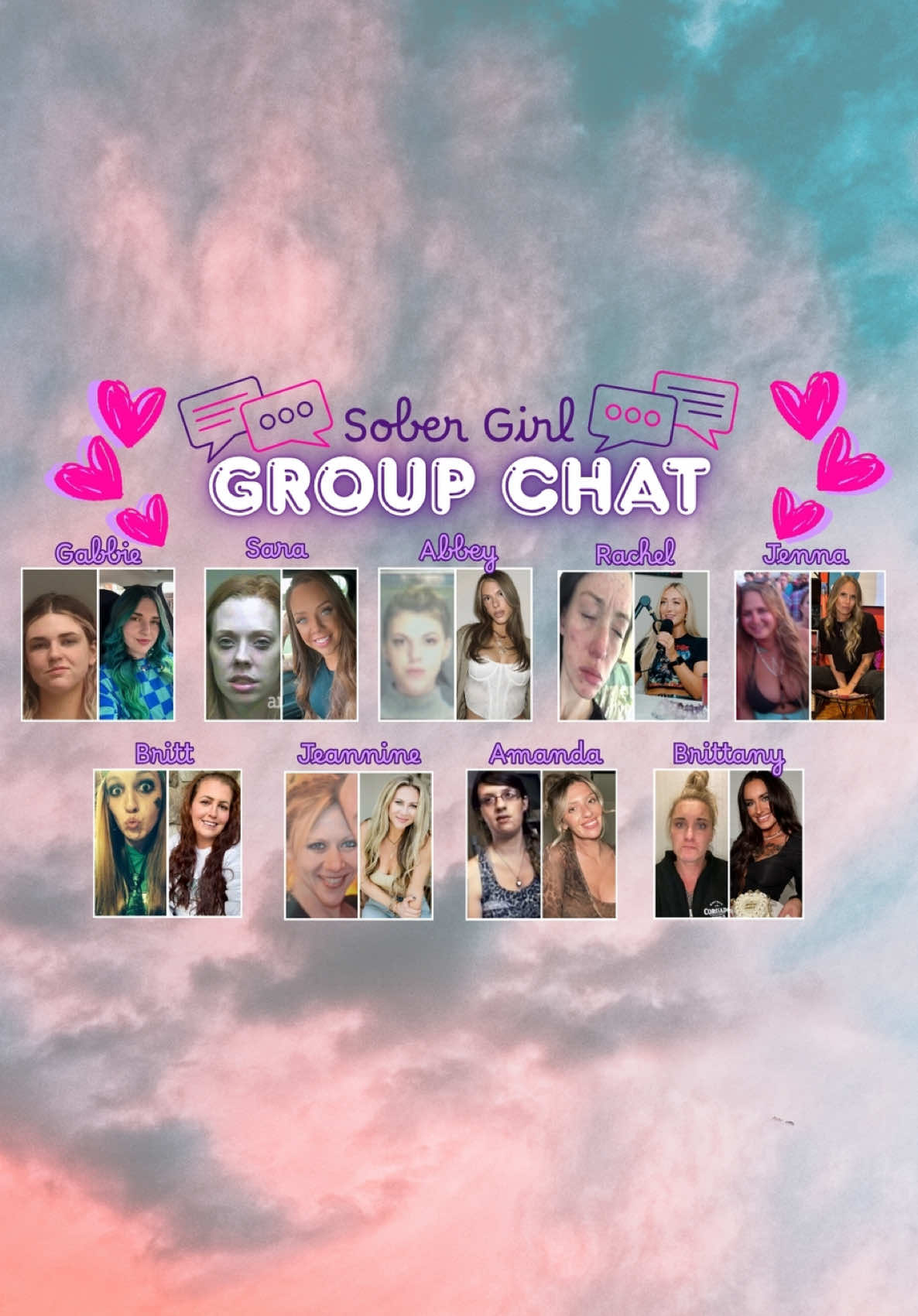 & not just any birthday… @saraboo72 (our miss new booty) celebrates TEN YEARS of sobriety today!! A whole decade 🥹🙌 We love you so much & can’t wait to all be together soon 🥰🩷 @Rachel Elizabeth @Gabbie Egan @Jeannine Coulter #WeDoRecover #sobersisters #millenial #sobergirlgroupchat #10yearssober 