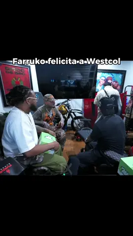 Farruko felicita a Westcol. #westcol #twitchwestcol #kick  #parat #videoviral #stream  #westcoltiktoker #reaccion #farruko  #conversacion #video #felicitar #dxclipx