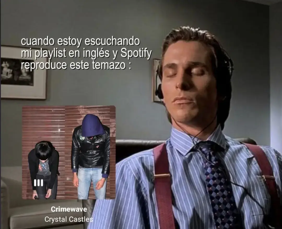 uff #crystalcastles #crimewave #fyp #4you #paratii #temazo #spotify #crystalcastlesedit #skins #patrickbateman #girls #contenido #fyppp #song 