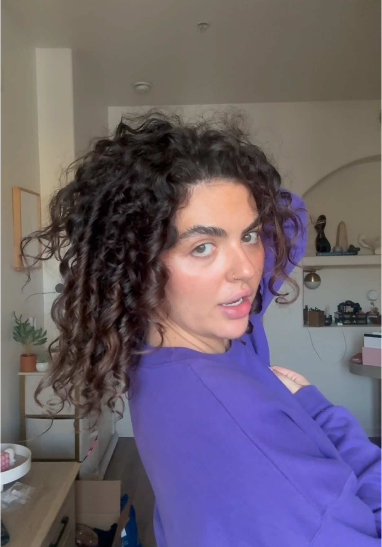 Did we just unlock the best curly hair routine YET??? 