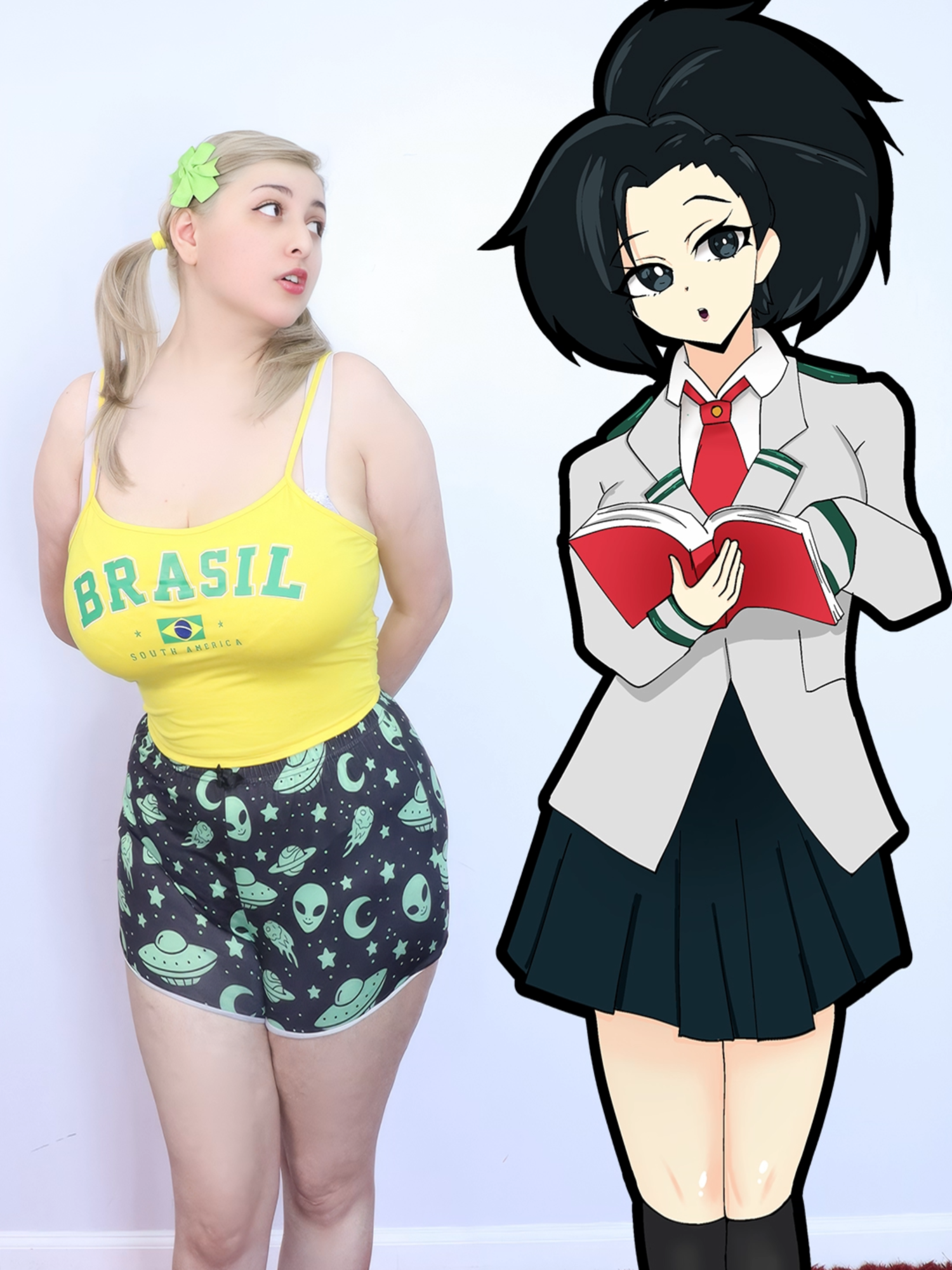 URARAKA 2D VS 3D 🎈 #COSPLAY #JocyCosplay