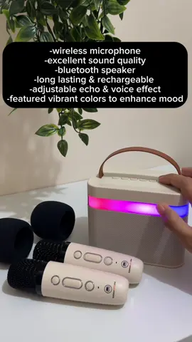 Perfect for karaoke nights or family gatherings!🎤🎵❤️ #creatorsearchinsights  #karaokespeaker #fyp #foryou 