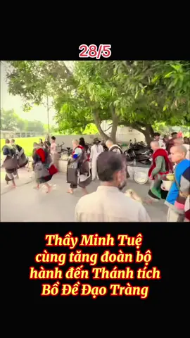 28/5 Thầy Minh Tuệ bộ hành đến Thánh tích Bồ Đề Đạo Tràng #suminhtue #suthayminhtue #suminhtuemoinhat #suminhtuehomnay #thaythichminhtuehomnay #thayminhtuemoinhat #thaythichminhtue #minhtue #thayminhtuehomnay #thayminhtue #thichminhtue #xuhuongtiktok #hanhdauda #nammoadidaphat #phatphapnhiemmau #phuocnghiem #doanvanbau 