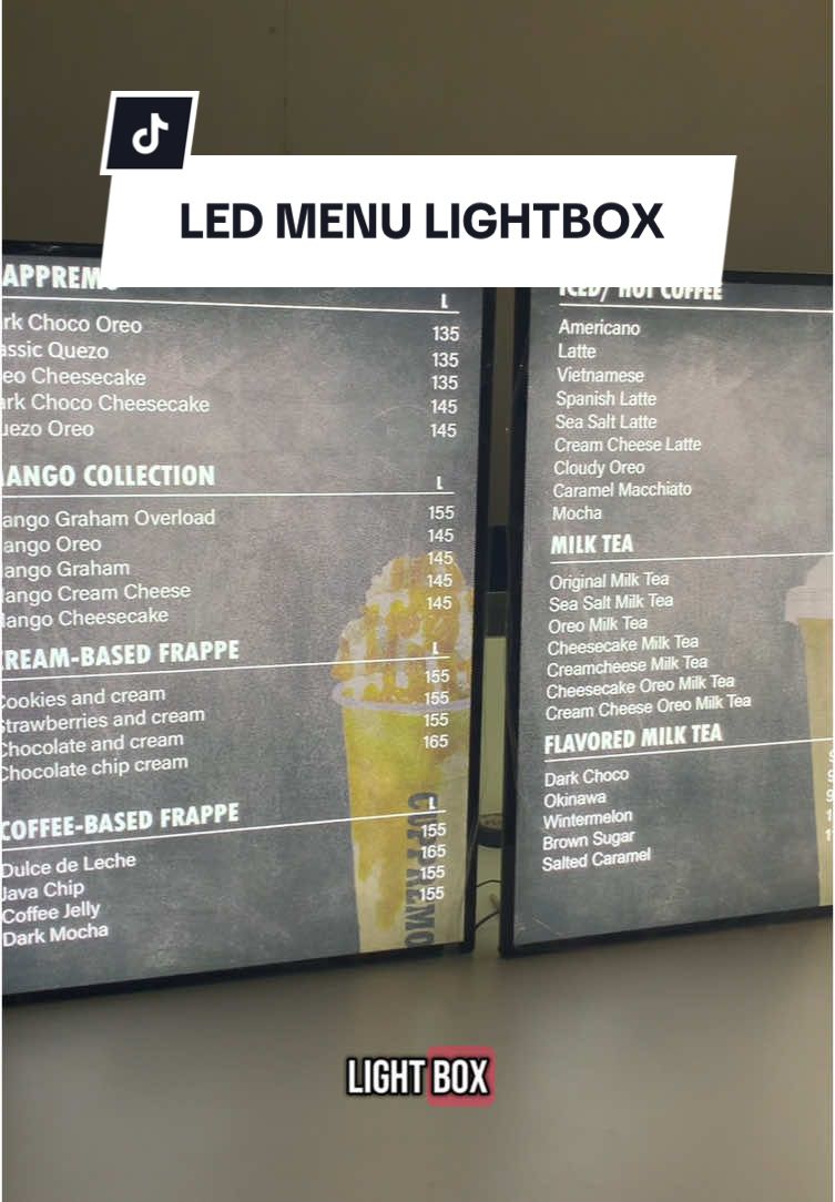 Say goodbye to boring and hello to bright! Your menu deserves a spotlight, and our LED Menu Lightbox is here to make it shine. #ads2cartph #MenuMagic #lightitup #promotionalproducts #fyp #fypage #tiktokviral 