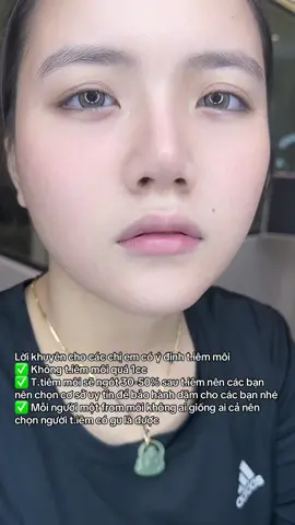 Lời khuyên cho chị em đang có ý định t.iêm môi nè 💉 #bydamhuyentrang #chengdebeaute #filler #tiemmoifiller #fullface #viralvideo #xuhuong 
