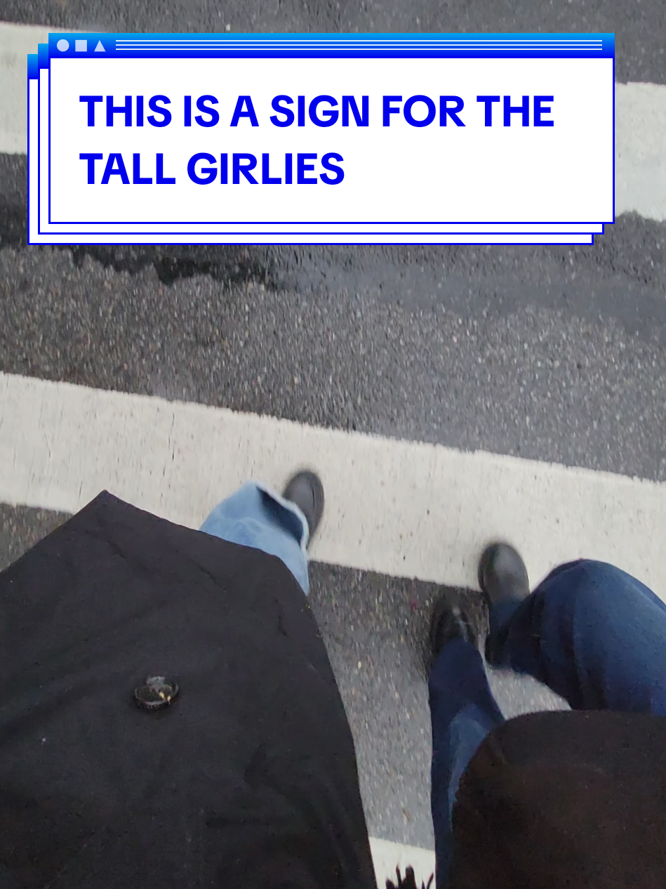 this is ur sign!!  always have a blast when im w @She’s A Glamazon 👠  #tallgirlcheck #tallgirlproblems #girlpodcasts #tallproblems #tallgirls #tallfriend #tall #tallwomenoftiktok 