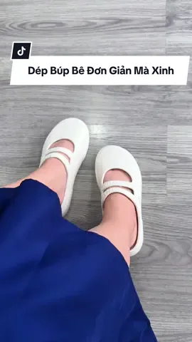 Dép sục búp bê đế bằng Nesty, đơn giản mà xinh nhẹ nhàng, nhựa eva êm chân chống trợt tốt, 4 màu đen/kem/nâu/hồng #nesty #depnesty #xuhuong #viral #depsuc #depnhua #mevabe #beyeu #nuoicon #review #mebim 