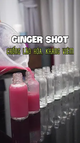 Da sáng khỏe, chậm lão hóa với #gingershot bắp cải tím #chualanh 
