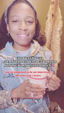 Pretty sure I meant to say “Nothing worth anything is perfect” 🤣 anyways Get out and get gone Bertha! #patriot #conservative #conservativesoftiktok #trump2024🇺🇸 #trump2025 #republican #country #countrytiktok