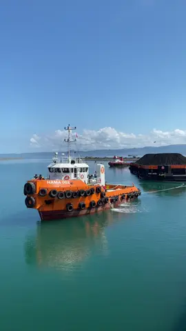 Pendatang baruu masih segerr TB HAMA 002 berama gandenganya HAMA 8002 masuk jetty ratu.#tugboathama002 #HAMA #pelautindonesia #xyzabca #masukberandafyp #stecu #fyppppppppppppppppppppppp #tougboatindonesia #tambangbatubara #tongkangbatubara #pltu #cctvjetty #jettyratu 