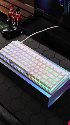 Introducing the MCHOSE Ace68 Air – the game-changer in mechanical keyboards. 🎮⌨️
🔥 0.005mm Precision – every keystroke, razor-sharp.
🌈 Insane RGB Lightbox Design – light up your setup like never before.

Built for gamers. Designed to flex.#mchose#ace68air#desksetup 
