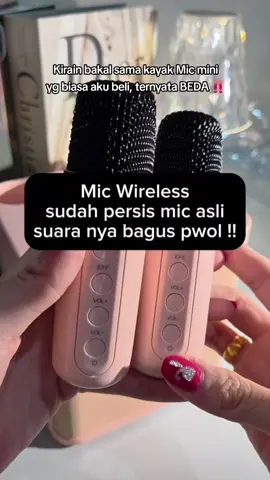 Yg suka nyanyi, kotbah dll  pake ini deh. dijamin puas, harga affordable juga #toyaspeaker #toyamic #toya203 #toya203karaoke #micwireless #micbluetooth #ty203 #rajakaraoke #longbattery #longbatterylife #karaoke #karaokedirumah #SatuKontenTiapHari 