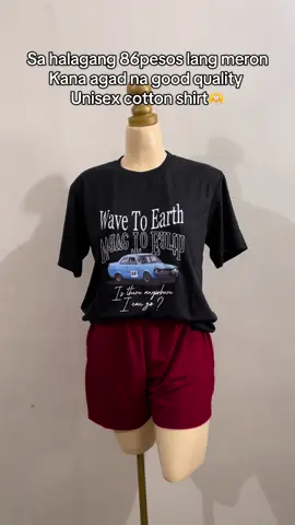 Mapapabili ka talaga promise good quality pasok sa budget #affordable #quality #trending #unisex #cottonshirt 