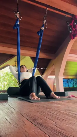 Just relax your mind 🧘  #yoga #aerialyoga #relax #bali #udarabali 