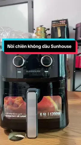 Nồi chiên không dầu Sunhouse SHD4030 hàng chính hãng được bảo hành 12 tháng. Dung tích 6.5L #xuhuong #noichienkhongdau #noichienkhongdausunhouse #dogiadung #khosiquangsu #viral 