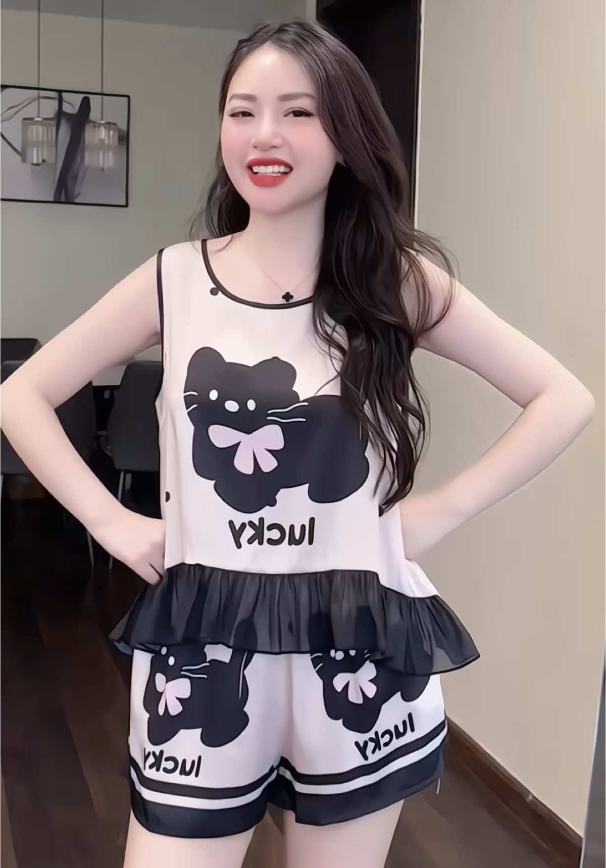 Bộ đồ ngủ bộ đồ pyjama lụa #bodonu #bodomacnha #thoitrangnu #mặcđẹpmỗingày 