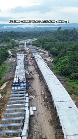 Seperti ini progres pembangunan Jalan Bebas Hambatan Segmen 6A STA 1 di IKN.  #ikn #jalanbebashambatan #ibukotanusantara 