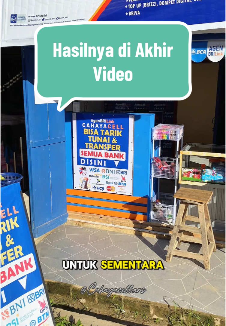 Hasilnya ada di akhir Video… untuk hrga alat & bhannya disesuaiin yah sma harga didaerah kalians, soalnya tiap daerah pasti hrga bhannya beda2😁 ini habis di 350rb an yah soalnya aku beli walpaper vinyl 5lembar itu 50rb😁 Semoga membantu🤗  #minivlog #kasirbrilink #agenbrilink #brilinkers #brilinkershebat #fypシ゚ #mejakasir #mejabrilink 