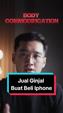 Ada orang yang rela jual ginjalnya demi beli iphone.  Menurut kalian karena apa? dan masuk akal gak?  #serunyabelajar #STEMTok 