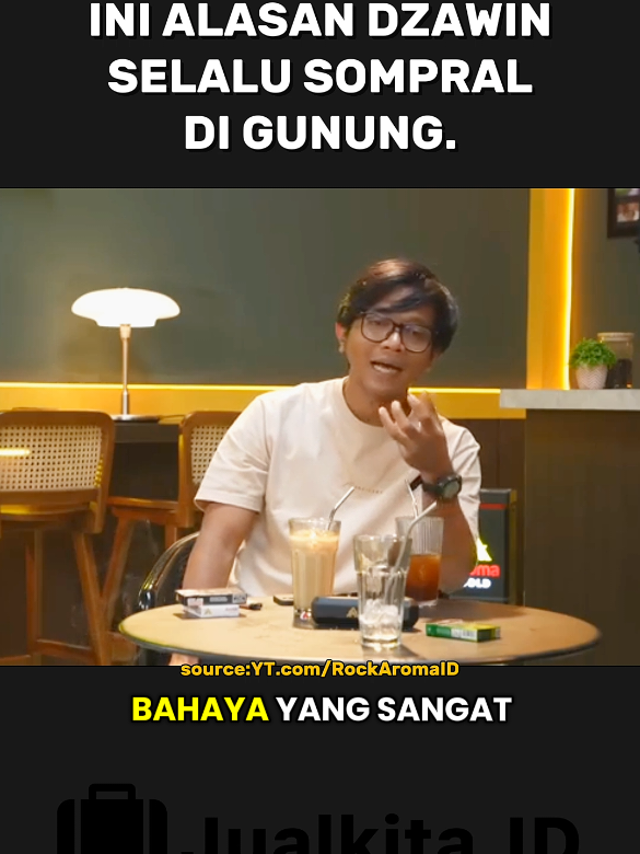gimana menurut kalian? Ini alasan Dzawin selalu sompral di gunung. #podcastclips #dzawin #edukasi #cerita  #pengalaman #pendakian #cliptiktok #fypage 