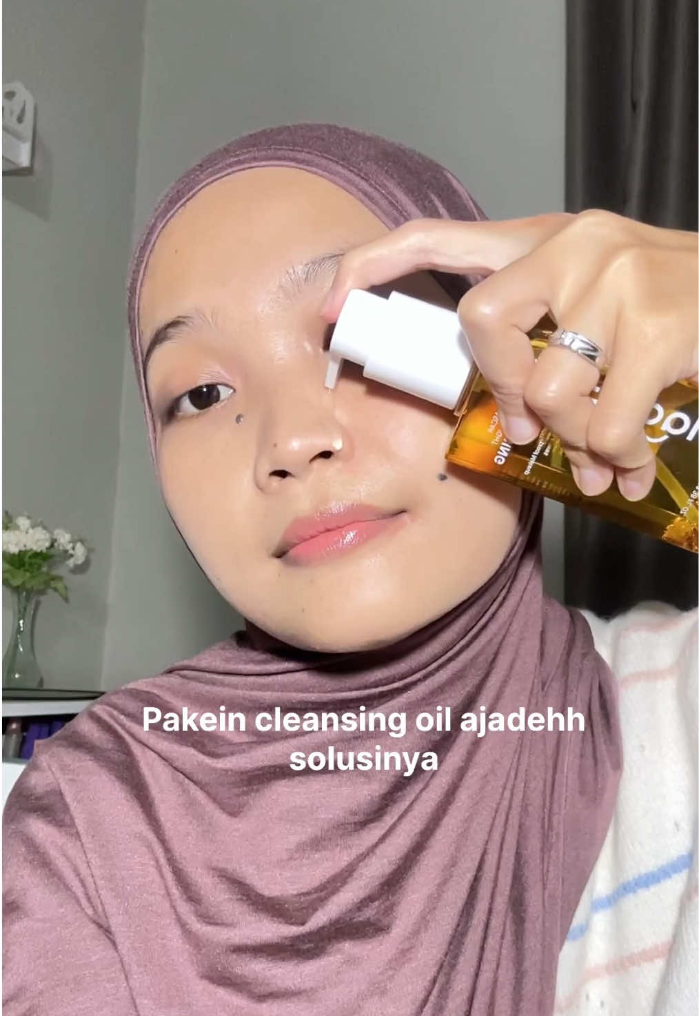 Langsung jatuhcinta sama cleansing oil inii #CleansingOilG2G #CleanTheSkin #cleansingoilviral 