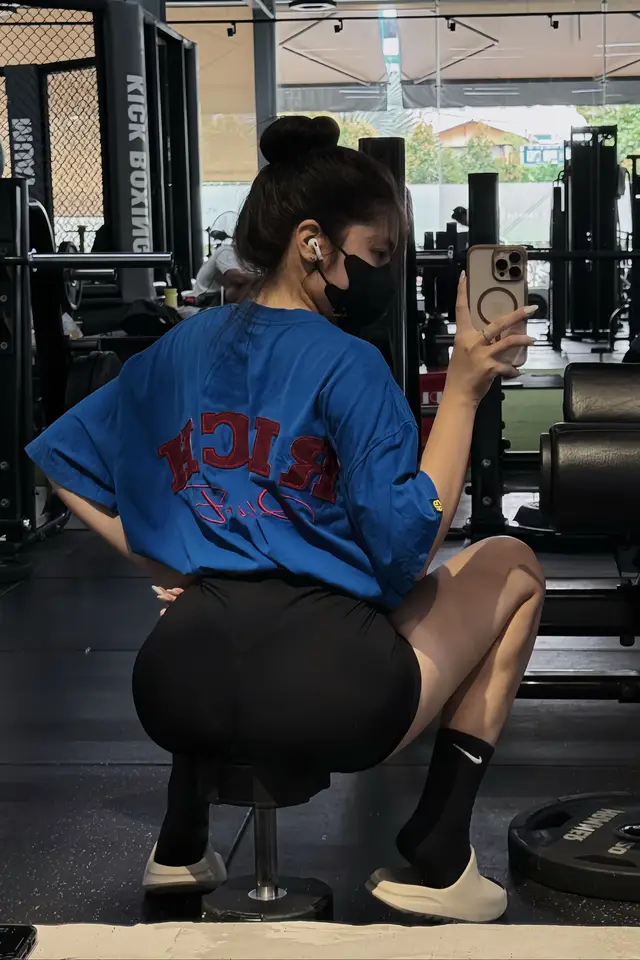 Em bé xíu 🧏🏻‍♀️ 💙 #outfit #tiktok #viral #fyp #body #xuhuong #hot #GymLife #Fitness 