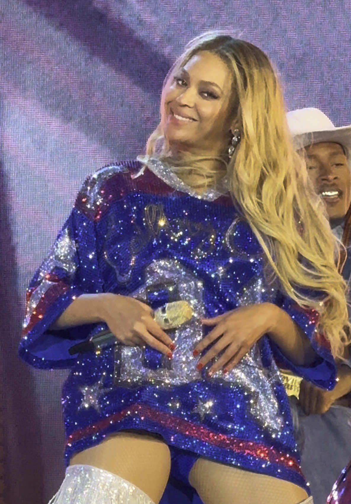 She’s having so much fun! 🤩  Beyoncé for the Cowboy Carter Tour in Chicago - Night 3 - Sunday May 18th 2025 #soldierfield #chicago #beyonce #cowboycarter #cowboycartertour #sweethoneybuckiin #beyhive #fyp #concerts #foryou #queen