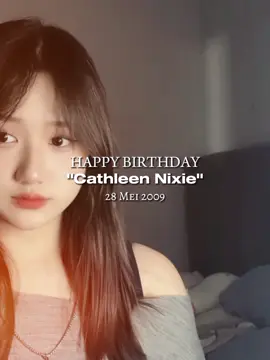 Happy Birthday kak Cathy #idol #jkt48 #happybirthday #28mei2009 #cathyjkt48 #cathleennixie #fyp 