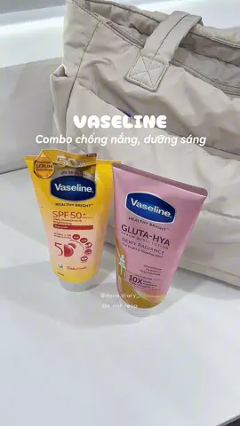 Combo dưỡng da chân ái cho mùa hè mà tui siu mê☀️ #dorisdiary #mcv #muataitiktok #reviewlamdep #vaseline #hoptaccungunilever #duongthe #duongthetrangda 