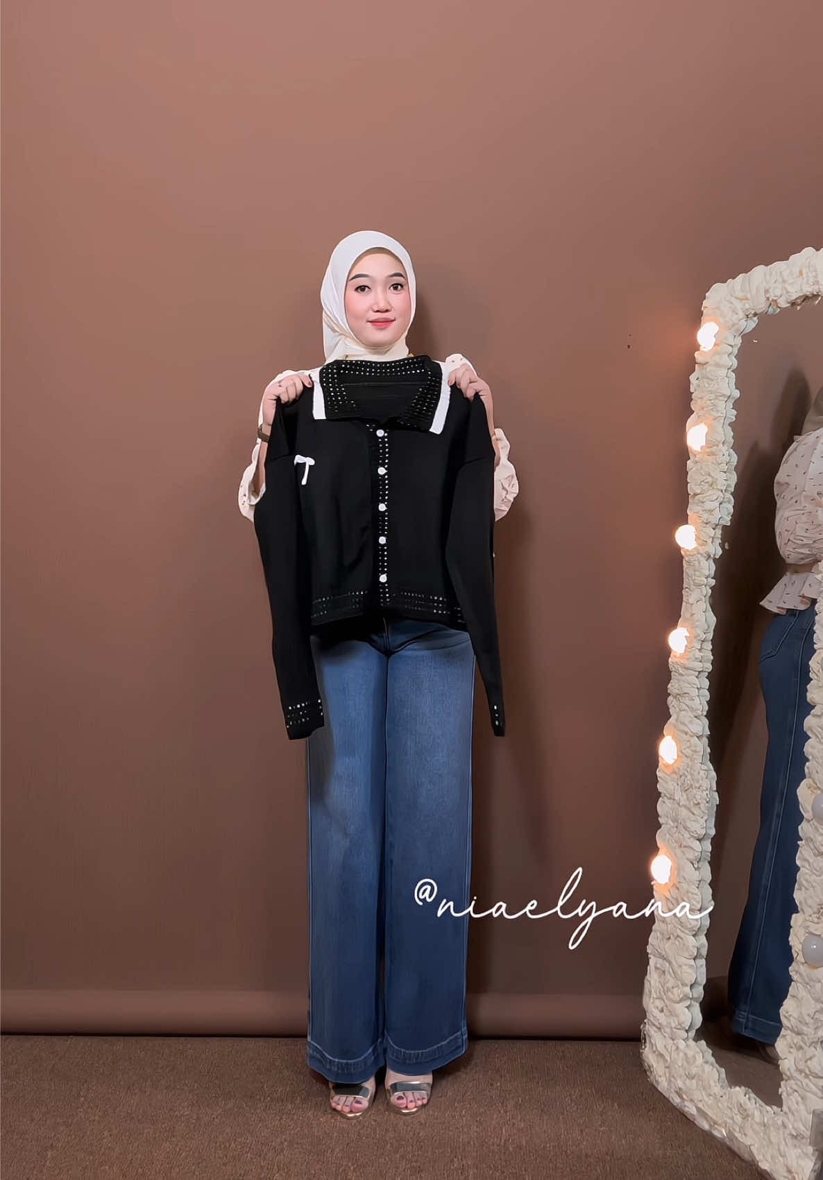 Rekomendasi oneset cantik😍,recomend banget buat kamu yg suka bingung nyari outfit🤎#oneset #setelan #onesetrajut 