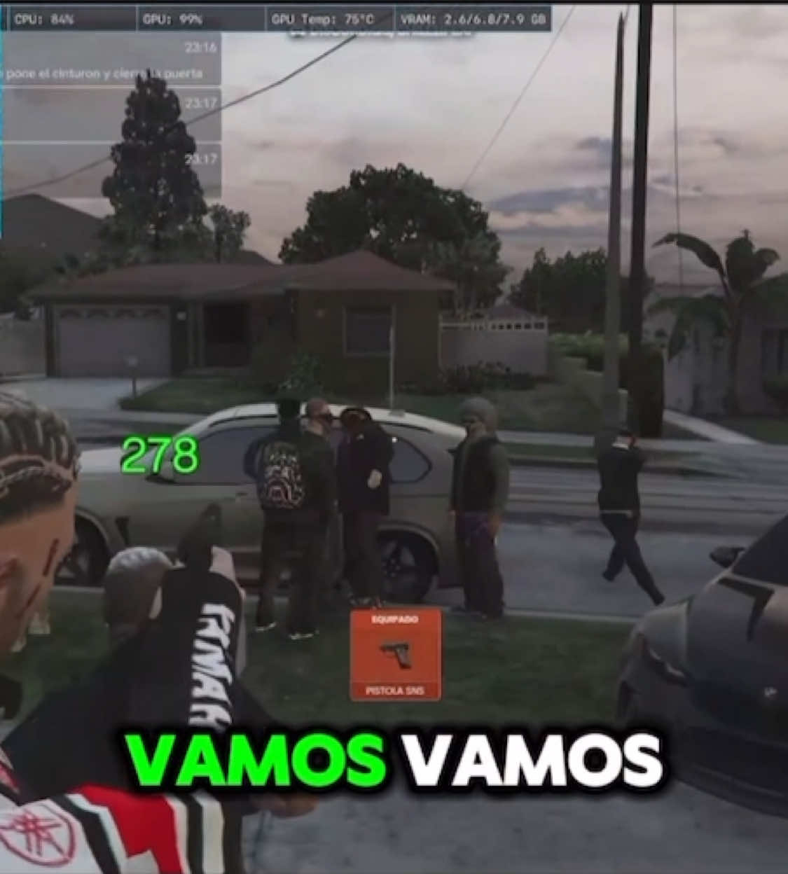 Se me escapó un tiro😂😂 #fyou #fypシ゚ #xyzcba #roleplay #gta5 #gta6 #foryoupage 