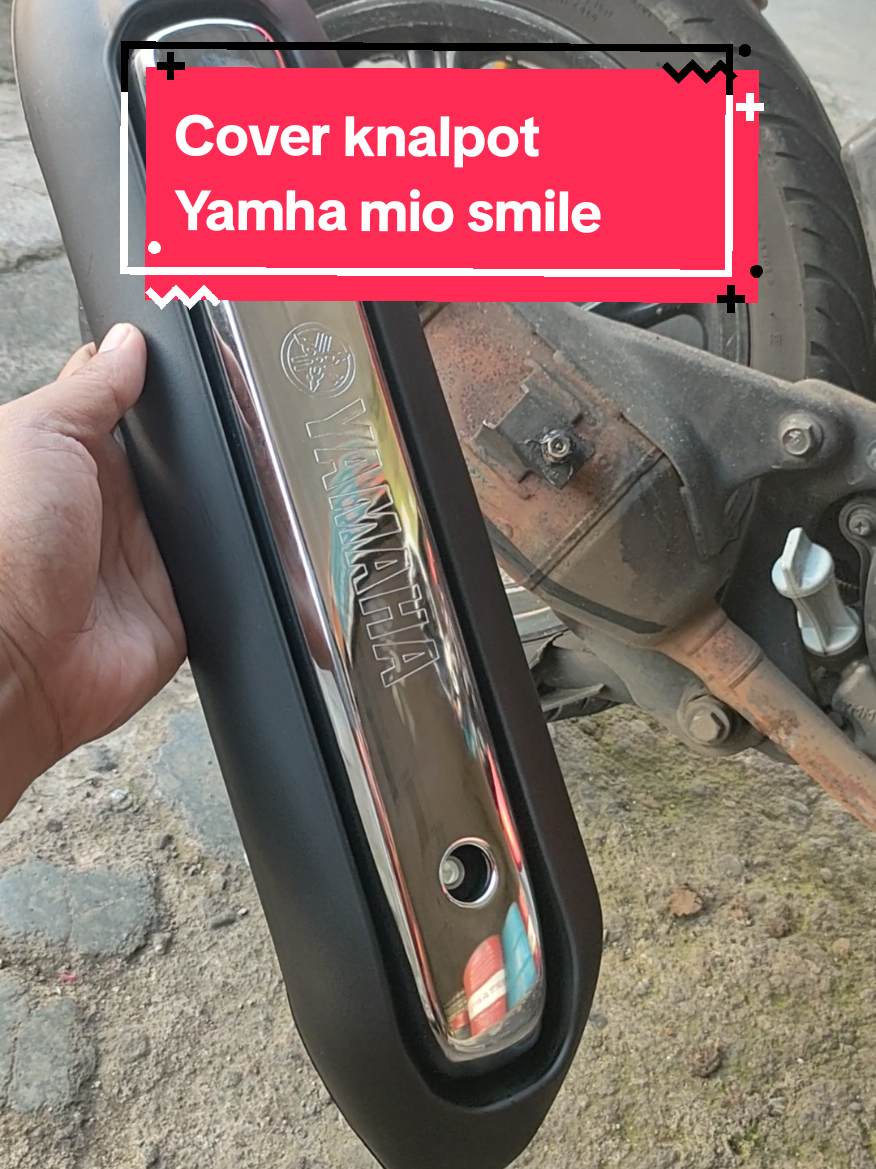 Cover knalpot Yamaha mio smile#cuantanpabatas #wibgajian🔥 #sparepartmotor 
