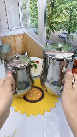 Sinda Teko Minyak Goreng Serbaguna - Oil Pot Stainless Anti Karat Kapasitas 720ml / 946ml #tekominyak #tekopenyaringminyak #tekominyakgoreng #fypindonesia 