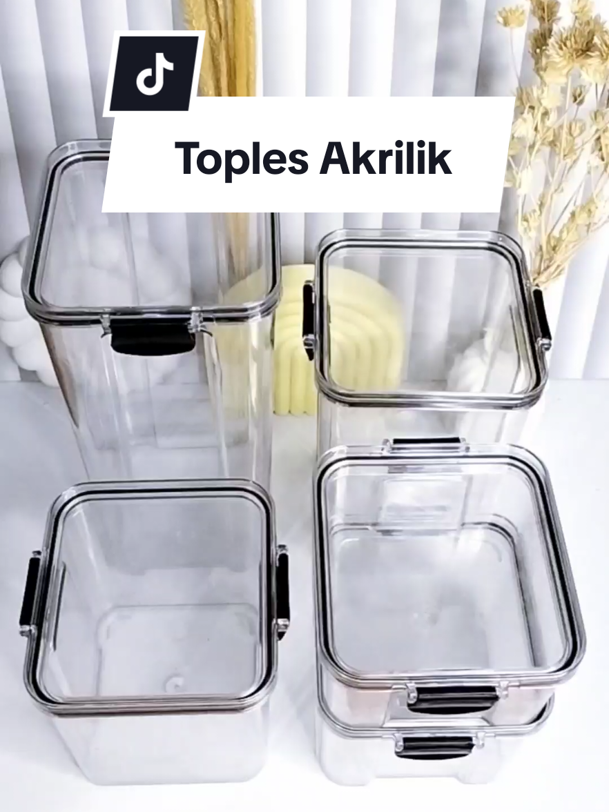 Toples Akrilik Tutup Kedap Udara #topleslebaran #toplesakrilik #toplesbening #toplessnack #topleskue #toplesestetik 
